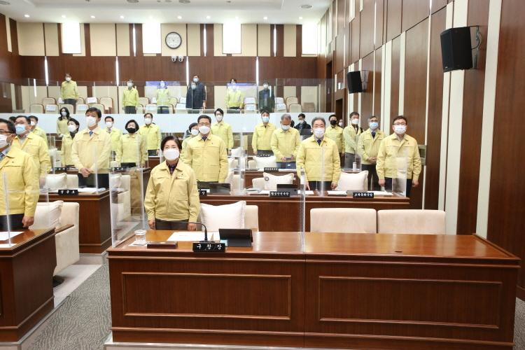 20201124  제279회 은평구의회 제2차 정례회 제1차 본회의_시정연설 이미지